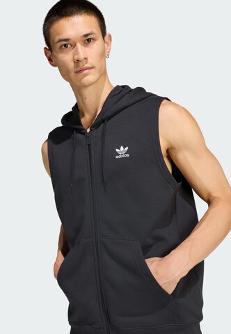 ADIDAS ORIGINALS Bodywarmer 'Trefoil Essentials' in Zwart