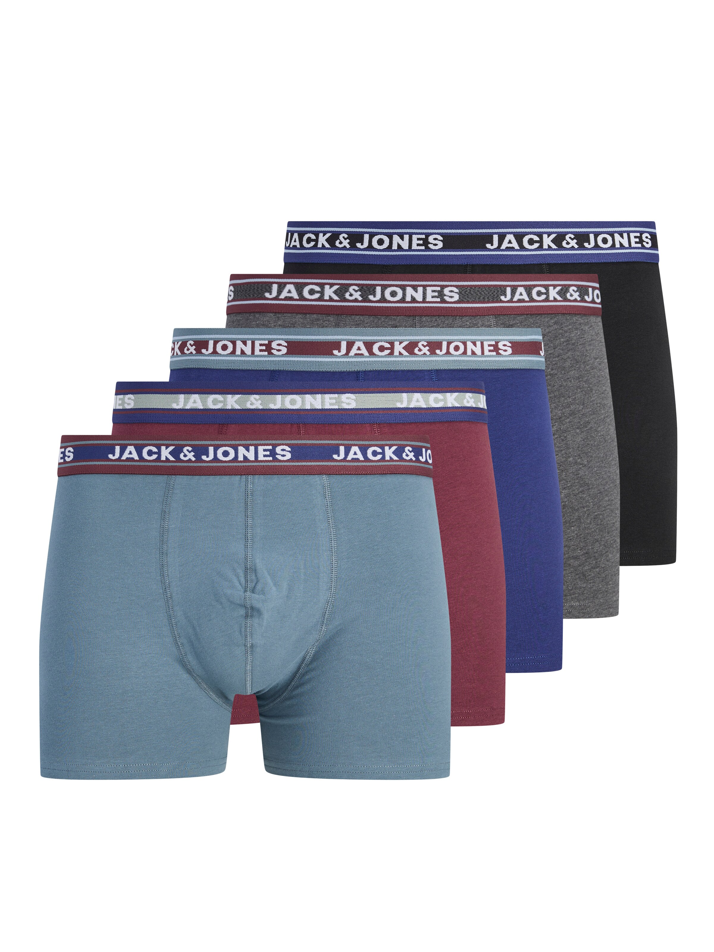 JACK & JONES Шорты Боксеры 'JACOLIVER' в Синий: спереди