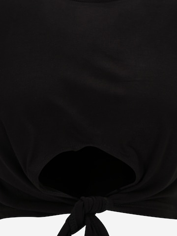 Pieces Maternity - Camiseta 'Neora' en negro