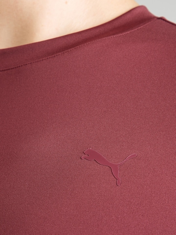 PUMA - Camiseta funcional 'PWRSHAPE' en rojo