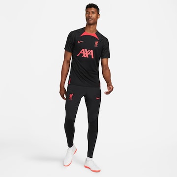 NIKE Tapered Sports trousers 'FC Liverpool ' in Black