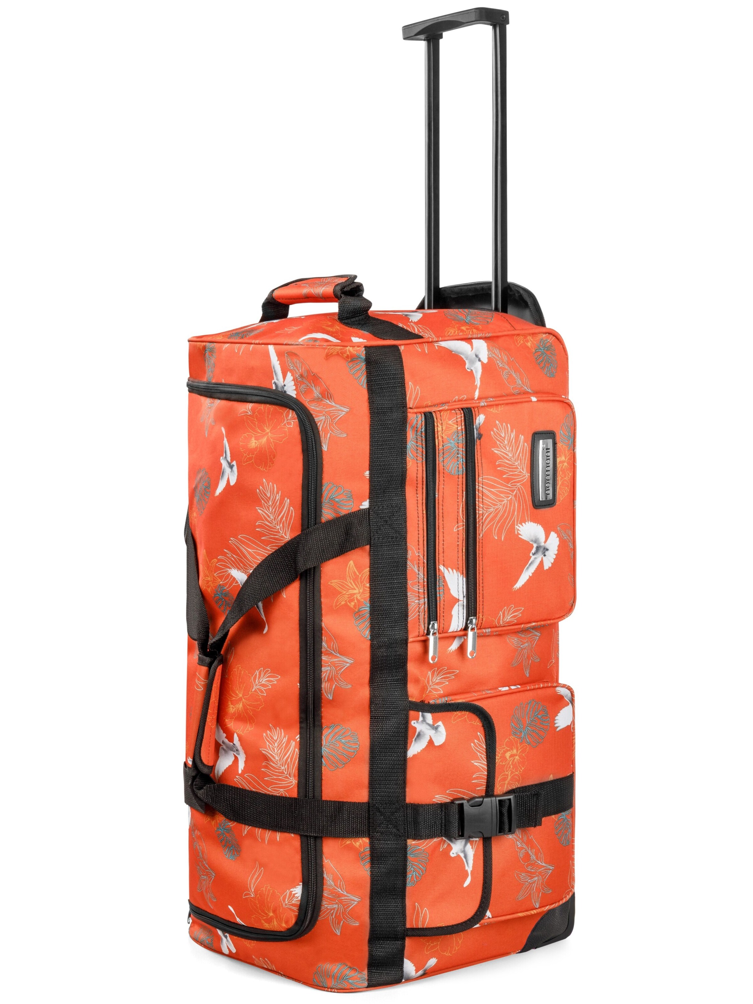 Valisette normani en orange : devant