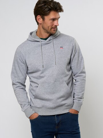Pull-over 'Johan' VINSON en gris : devant