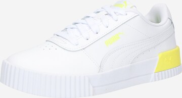 PUMA حذاء رياضي 'Carina' بـ أبيض: الأمام