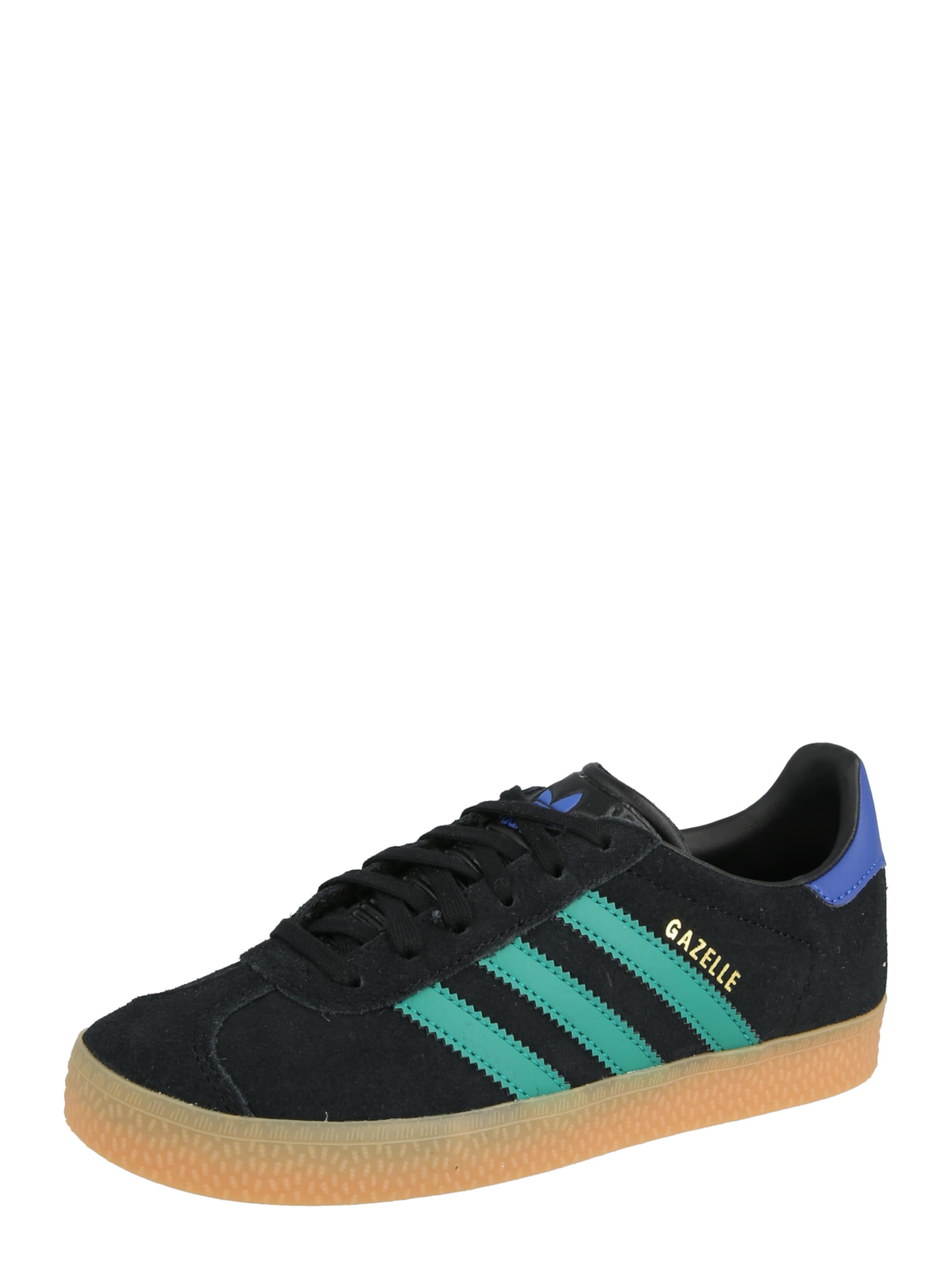 ADIDAS ORIGINALS Ketsid 'GAZELLE', värv must: eest vaates