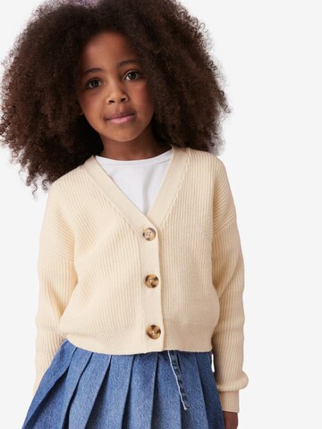 Next Knit cardigan in Beige: front