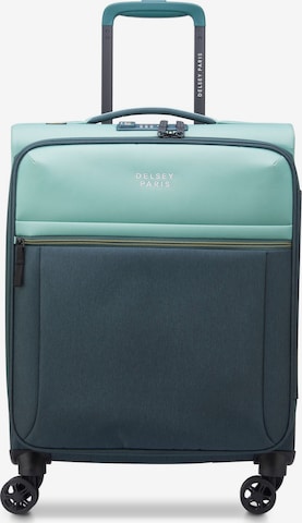 Trolley di Delsey Paris in verde: frontale