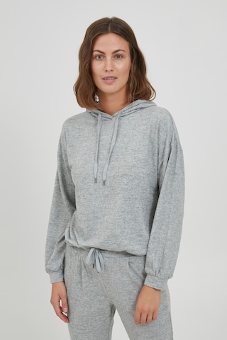 Fransa Sweatshirt in Grijs: voorkant