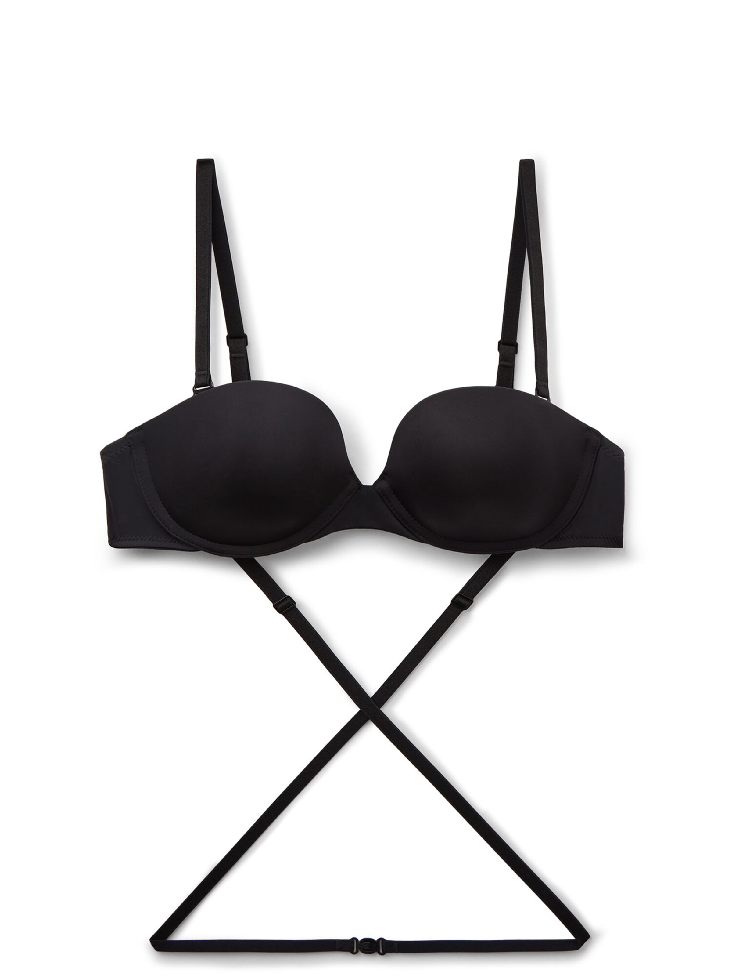 INTIMISSIMI Balconette BH 'Anna' in Schwarz: Vorderseite