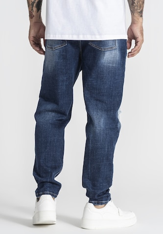 Coupe slim Jean Gianni Kavanagh en bleu