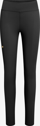 GOLD´S GYM APPAREL Skinny Sportbroek 'Brooke' in Zwart: voorkant