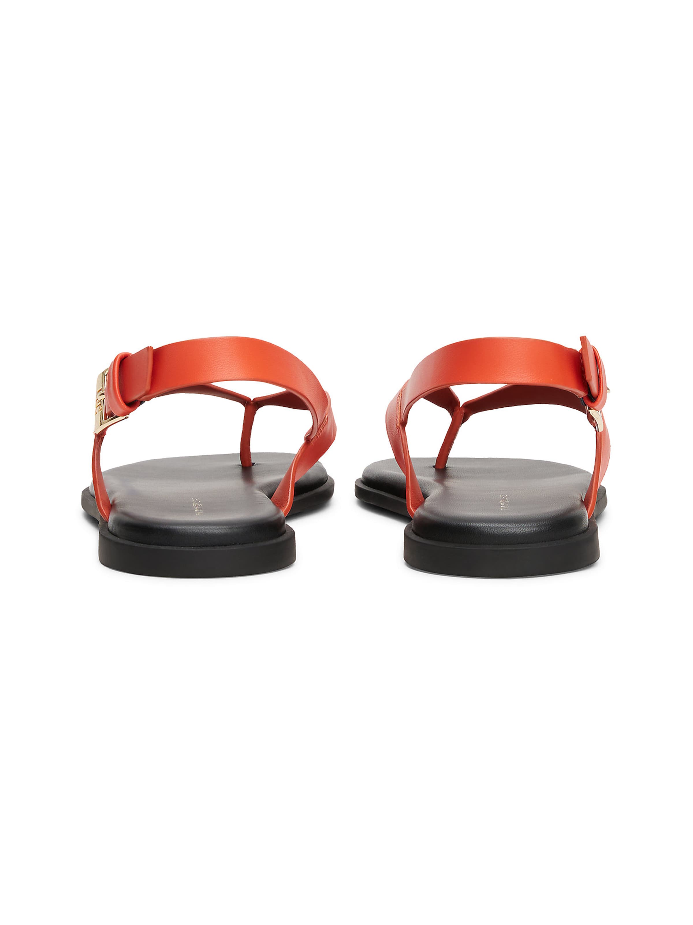 TOMMY HILFIGER Teenslipper in Oranje