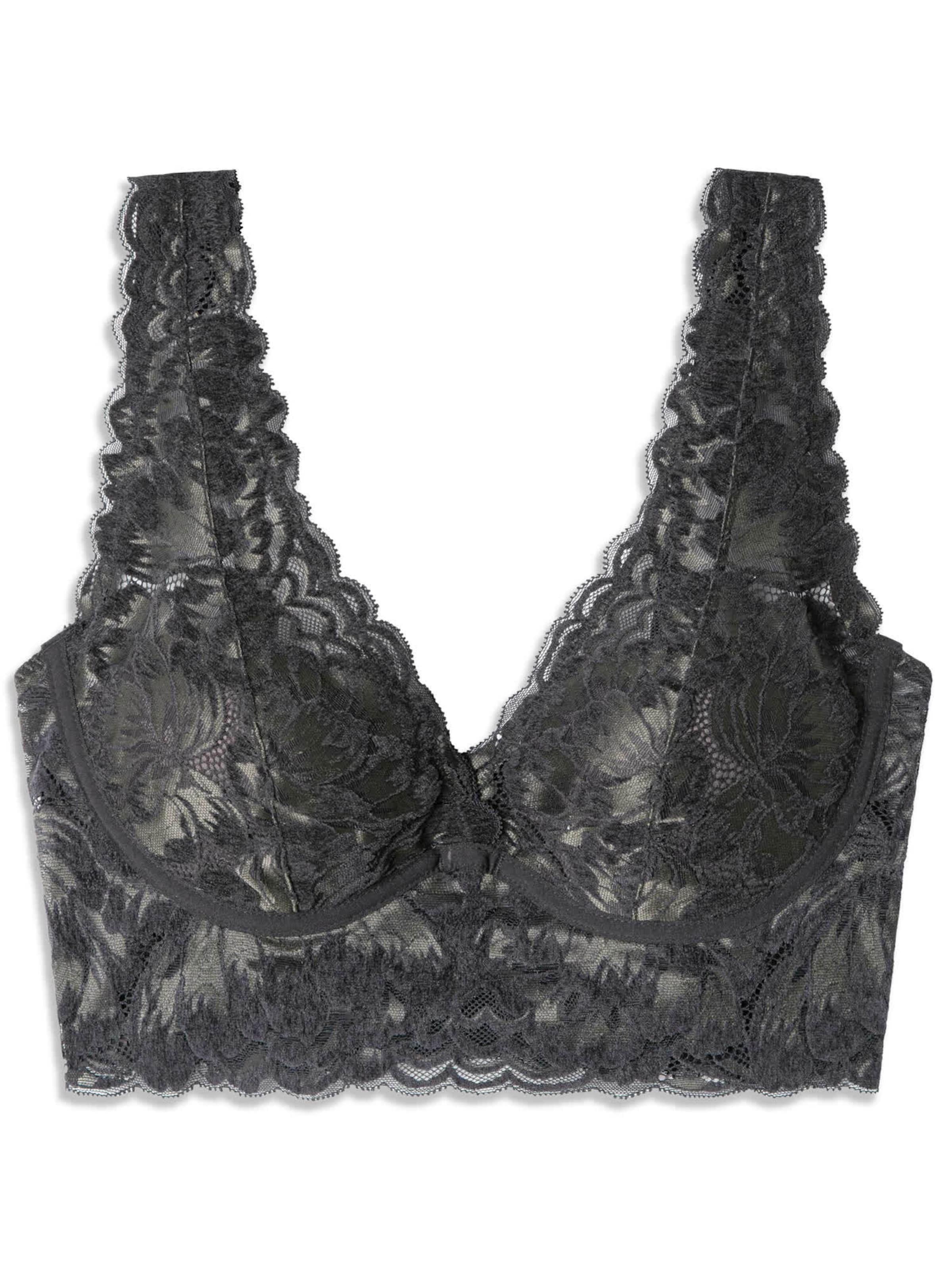 Gisela - Soutien Bustier Soutien em preto: frente