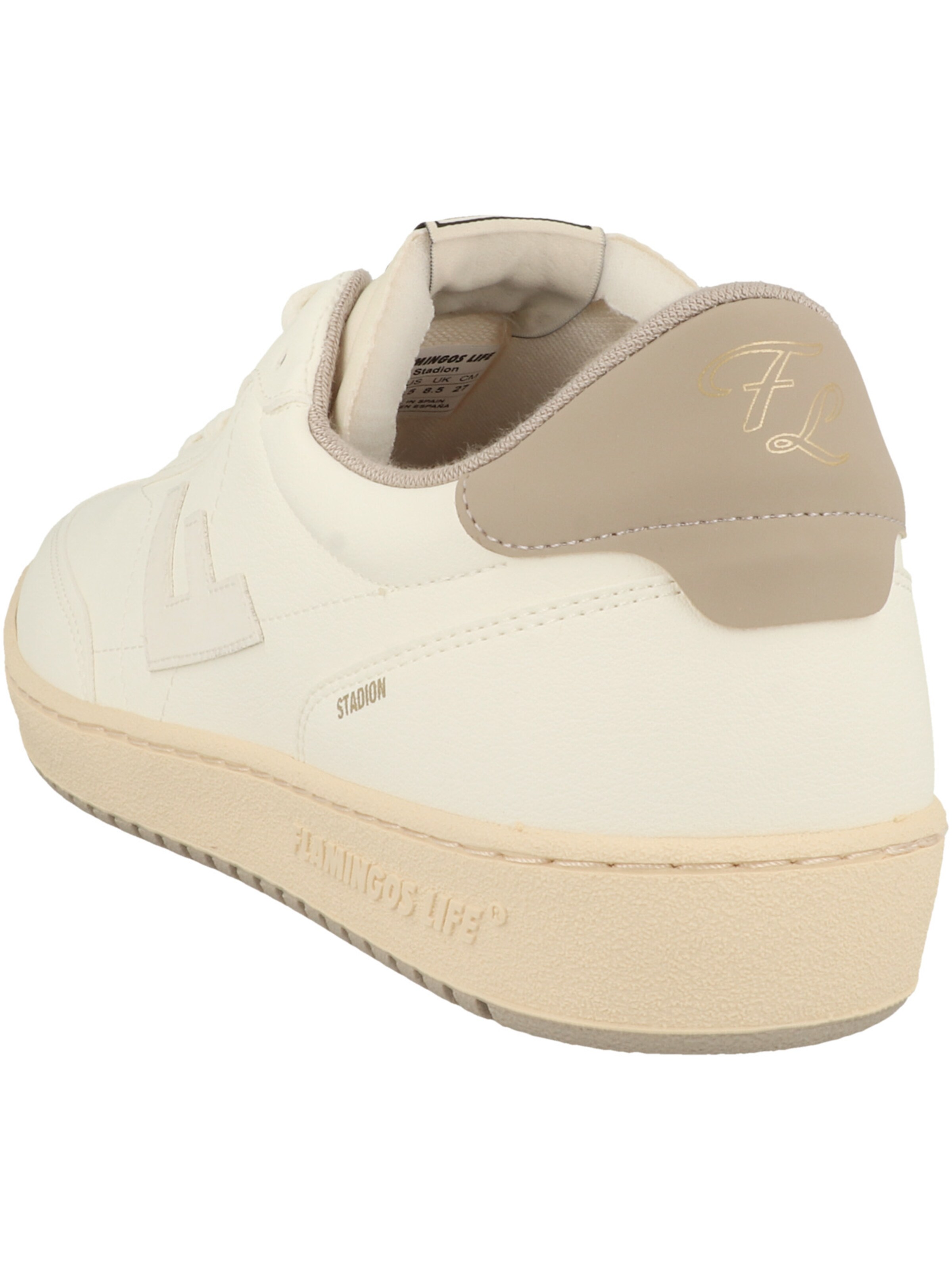 Flamingos' Life Sneakers laag ' Stadion ' in Beige