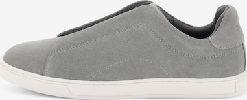 Baskets basses Boggi Milano en gris : devant
