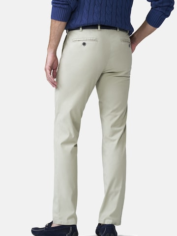 MEYER Regular Chino trousers 'Oslo' in Green