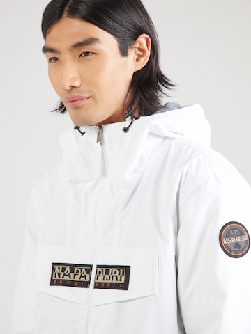 NAPAPIJRI - Chaqueta funcional 'RAINFOREST' en blanco