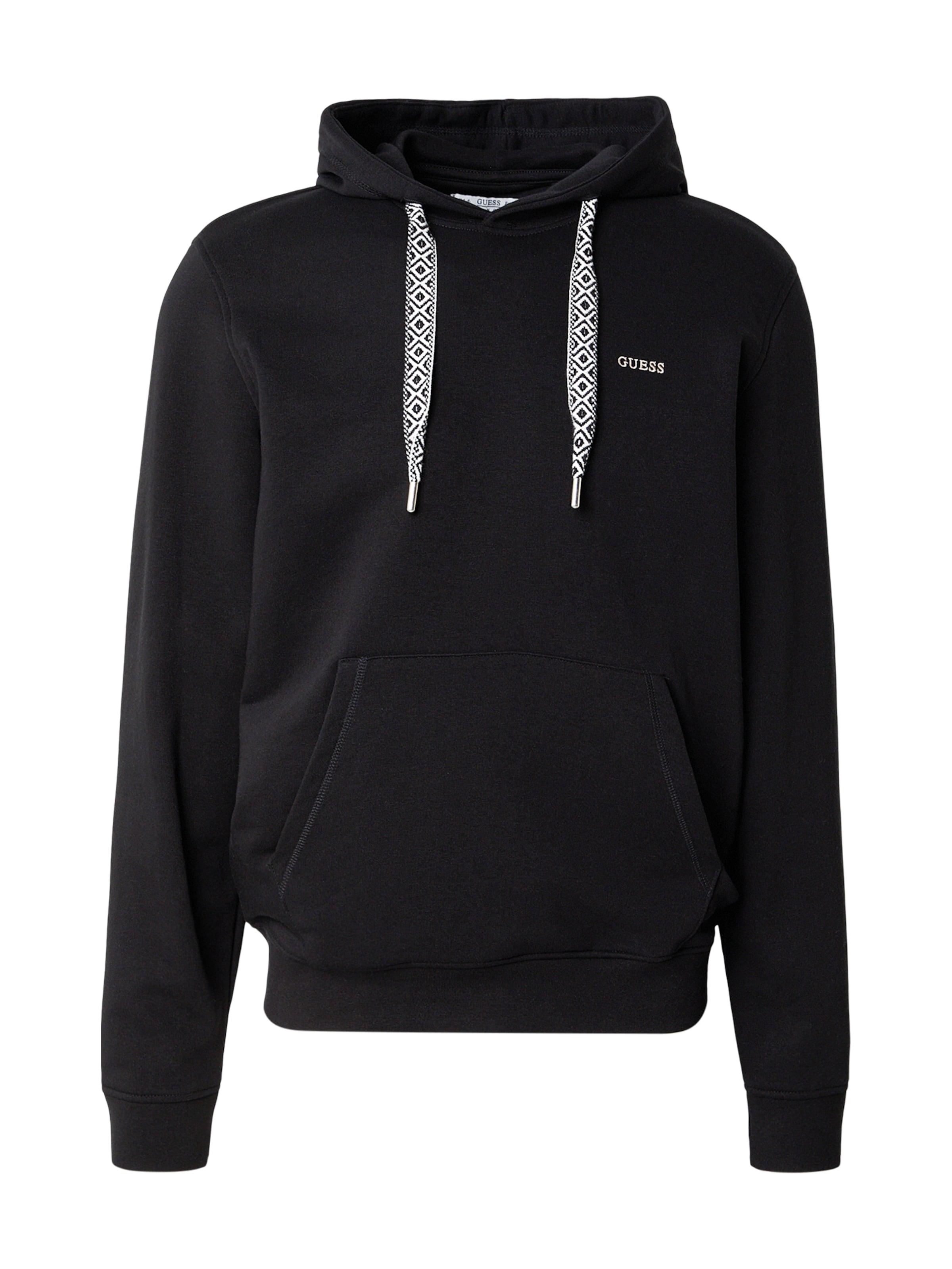 GUESS Sweatshirt in Black: front
