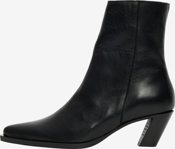 Stivaletto 'STELLA' di SELECTED FEMME in nero: frontale