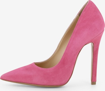 Escarpins 'LISA' EVITA en rose : devant
