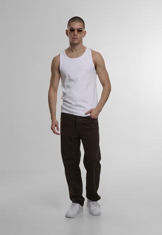 DEF Loosefit Jeans 'Texas' in Braun