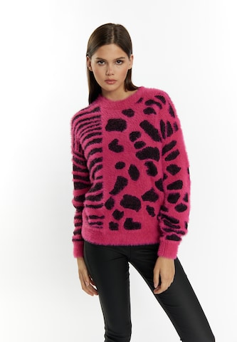 MYMO Sweater 'Biany' in Pink: front