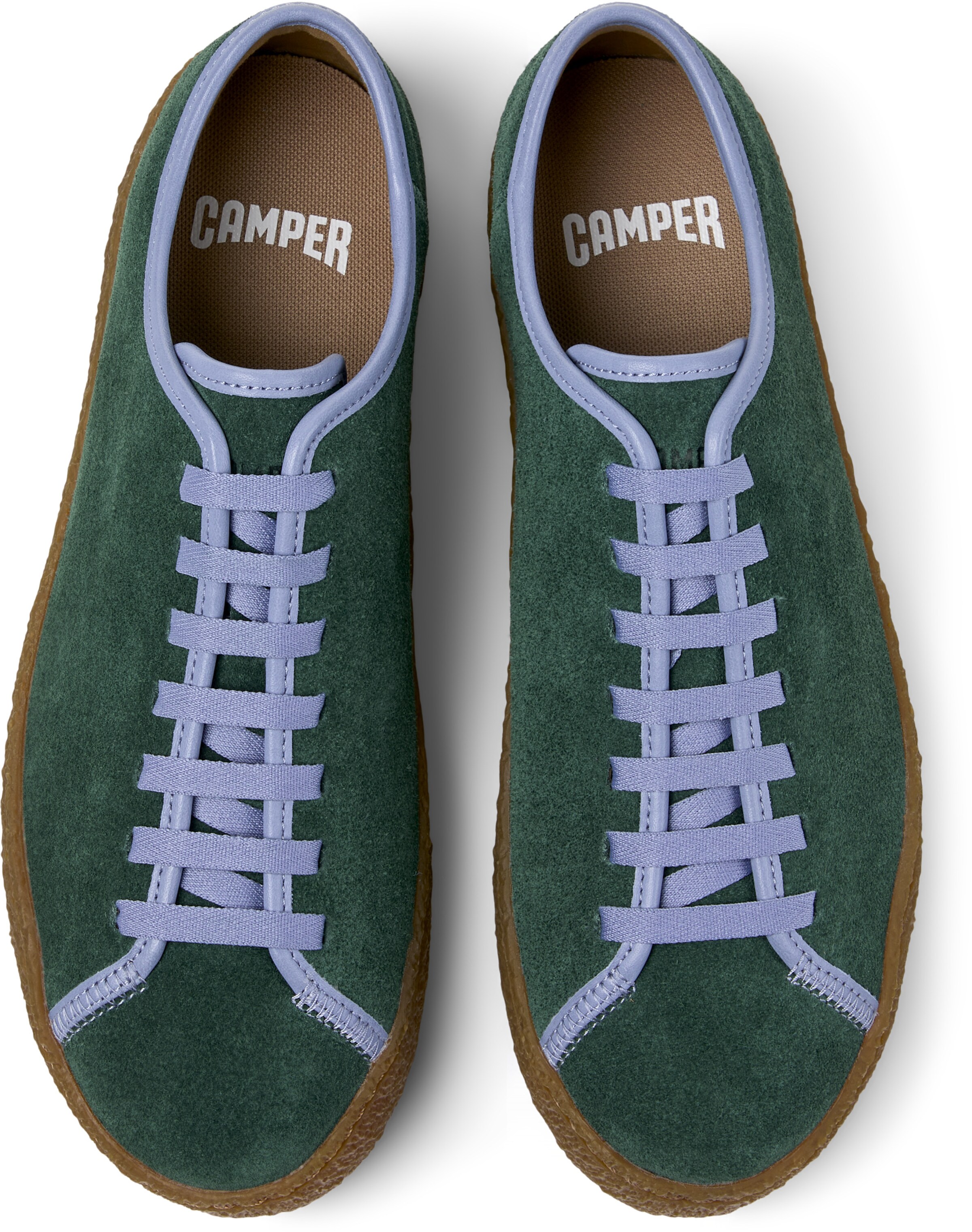Baskets basses 'Peu Terreno' CAMPER en vert