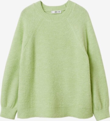 MANGO Pullover 'Blosom' in Grün: predná strana