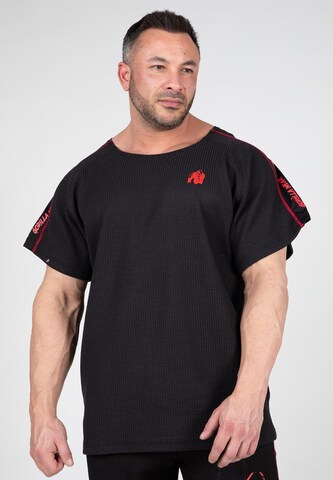 Gorilla Wear Performance shirt 'Buffalo Old School' in Black: front