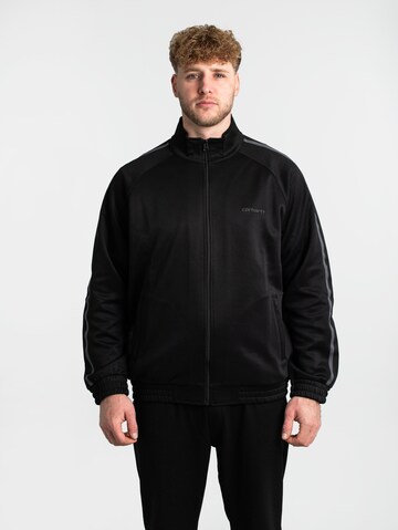Carhartt WIP Sweatjacke 'Bolan' in Schwarz: Vorderseite