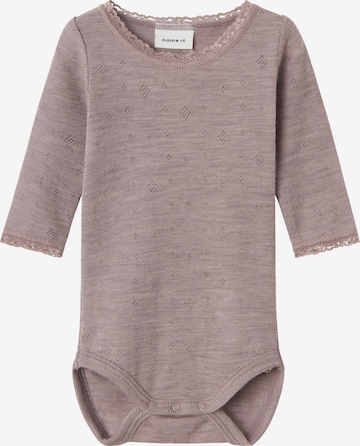 Salopetă/Body 'NBFWang' de la NAME IT pe mov: față