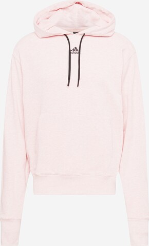 Sweat de sport ADIDAS SPORTSWEAR en rose : devant