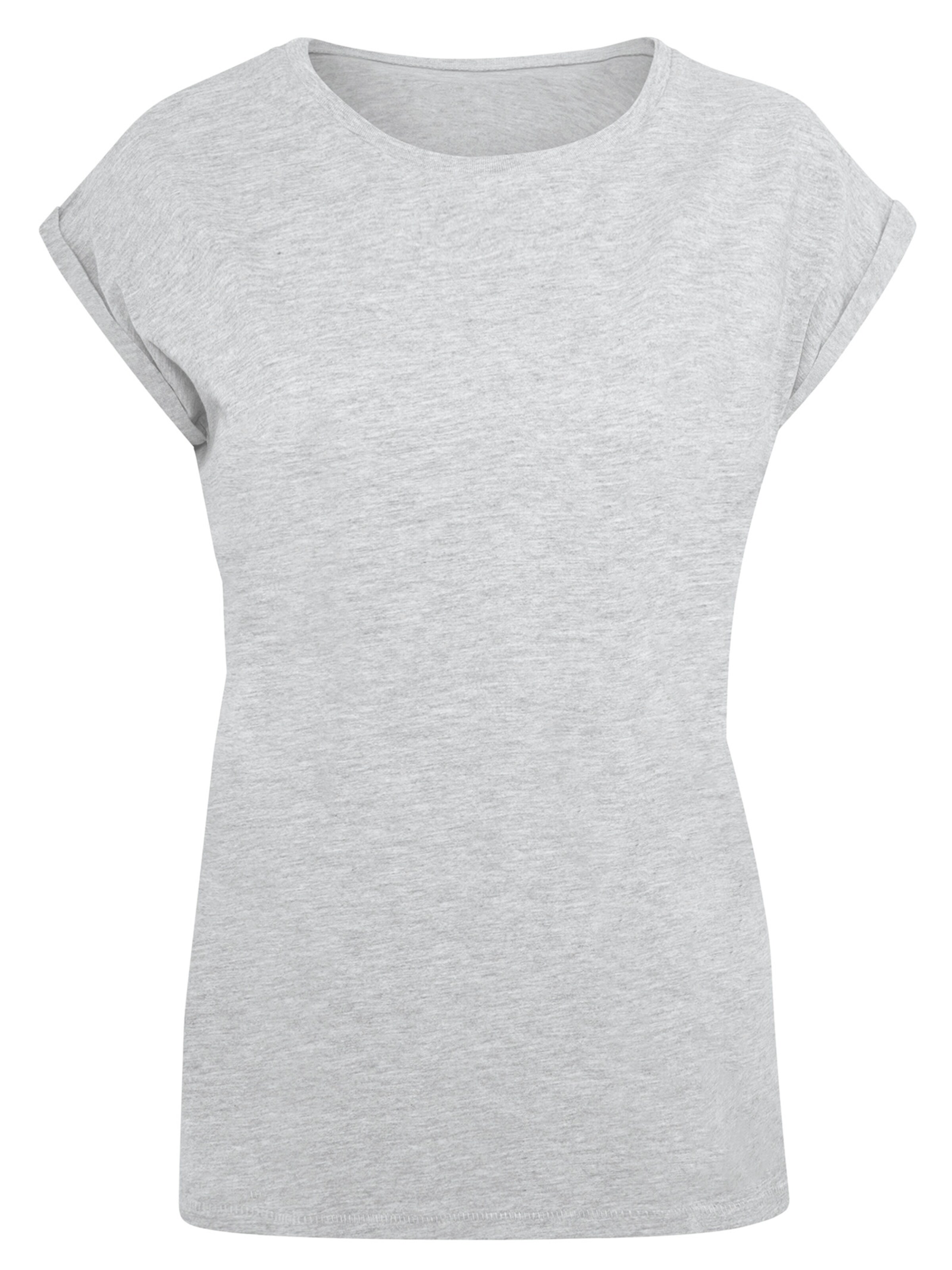 T-shirt 'Blóm' F4NT4STIC en gris : devant
