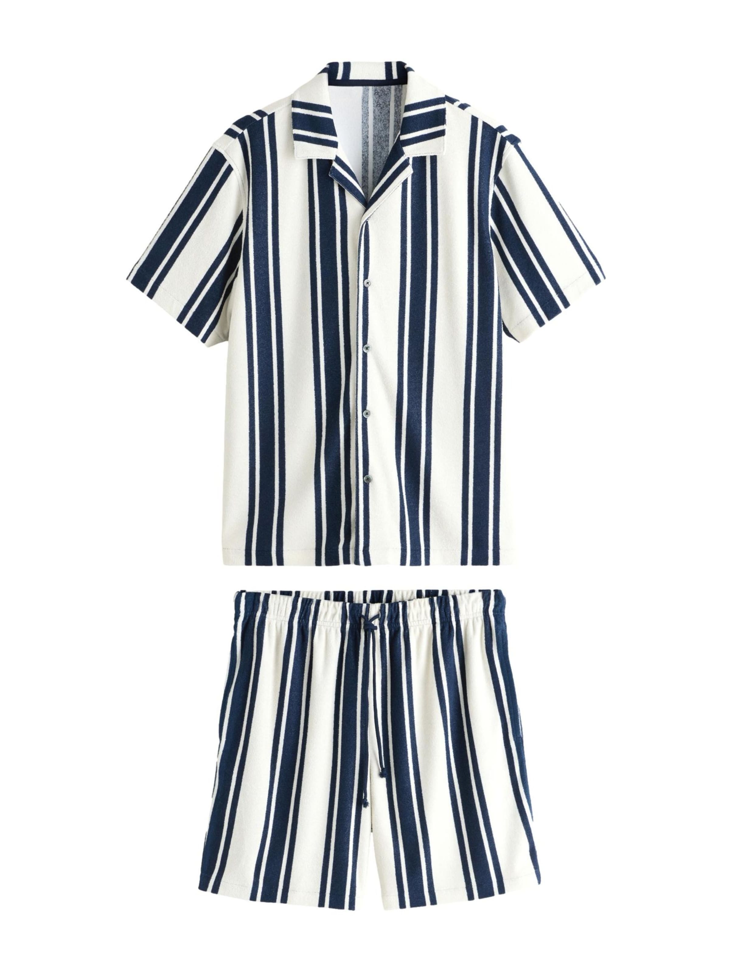 Pyjama court Next en blanc : devant