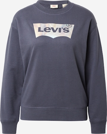 LEVI'S ® Mikina 'Graphic Standard Crew' – šedá: přední strana