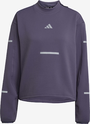 purpurinė ADIDAS PERFORMANCE Sportinio tipo megztinis 'Adi365': priekis