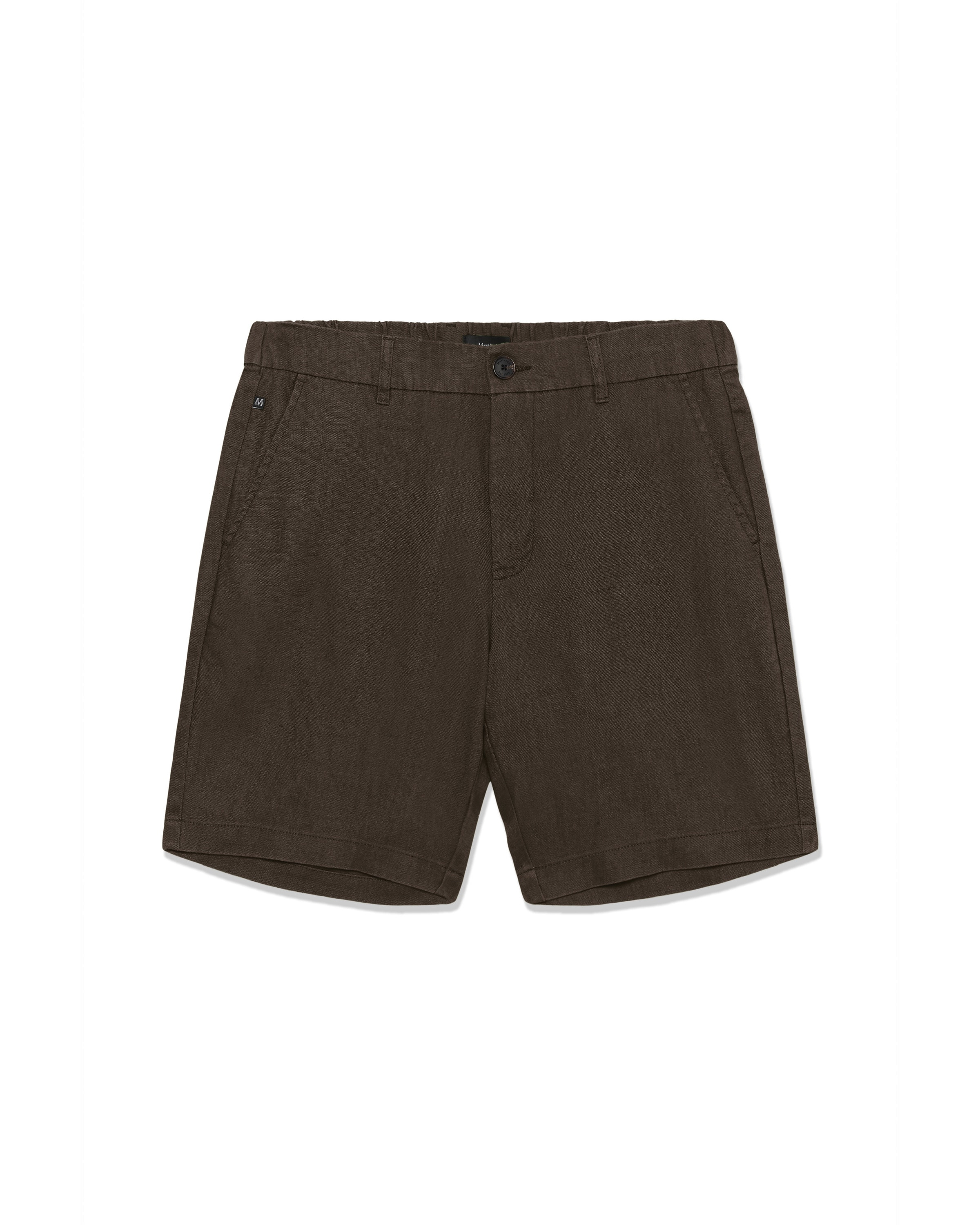 Pantalon chino 'Harlow' Matinique en marron : devant