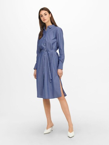 JDY Shirt Dress 'Bubble' in Blue