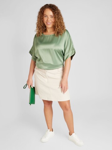 Vero Moda Curve Блузка 'MERLE' в Зеленый