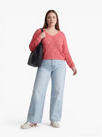 ONLY Carmakoma Sweater 'CARPamela' in Pink