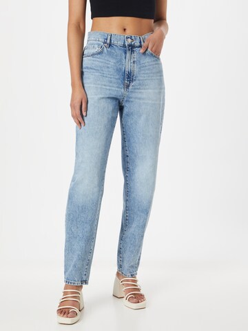 Lindex Tapered Jeans 'Pam' in Blue: front