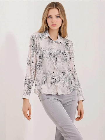 Bigdart - Blusa em cinzento: frente