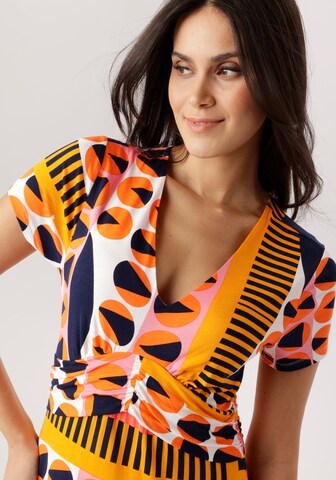 Aniston SELECTED Kleid in Orange