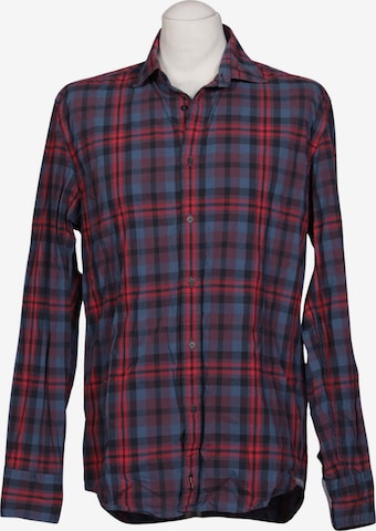 Marc O'Polo Hemd L in Blau: Vorderseite