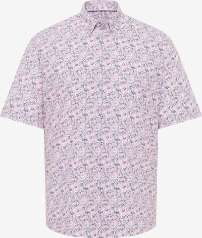 ETERNA Zakelijk overhemd 'Seersucker' in de kleur Blauw / Pink / Wit, Productweergave