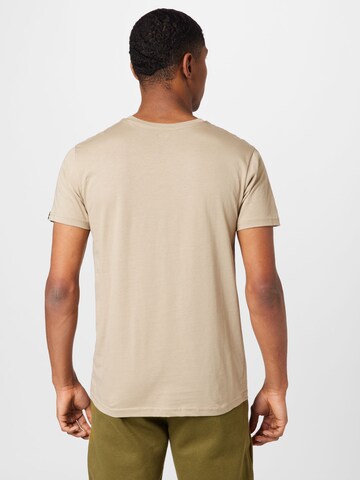 T-Shirt ALPHA INDUSTRIES en beige