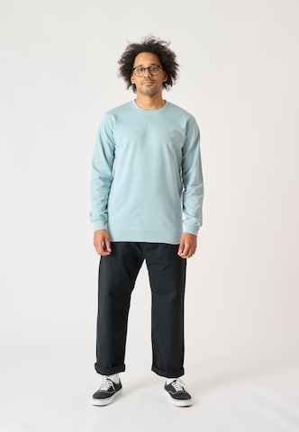 Cleptomanicx Sweatshirt 'Ligull' in Blau