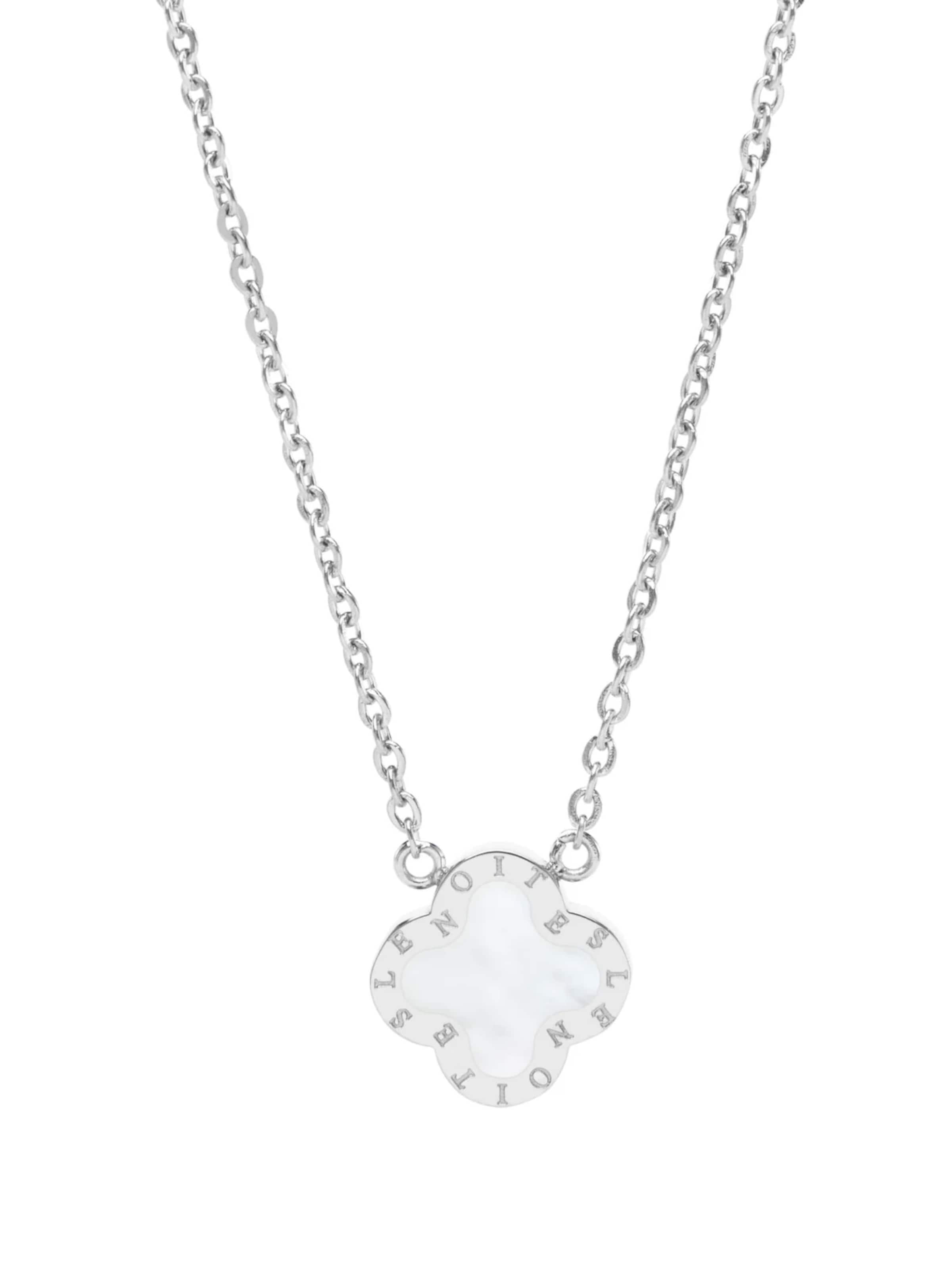 Chaîne 'Four Leaf Clover Mini 13' Lenoites en argent