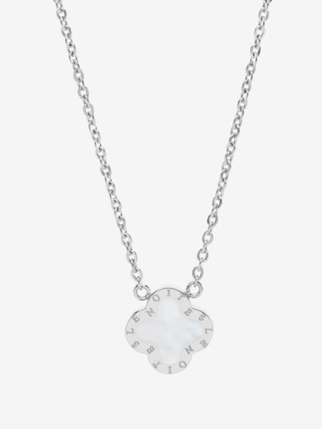 Lenoites Ketting 'Four Leaf Clover Mini 13' in Zilver