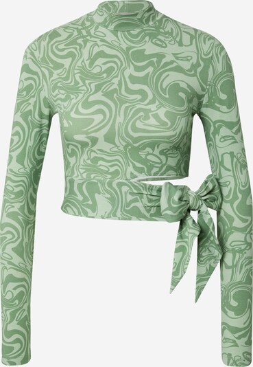 ABOUT YOU x Sofia Tsakiridou Shirt 'Jana' in de kleur Groen / Lichtgroen, Productweergave